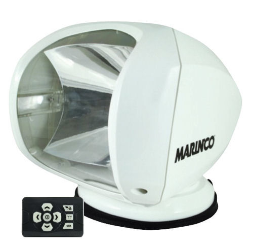  Dálkově ovládané světlo Marinco Spot light, bílá 12/24V, 100W 