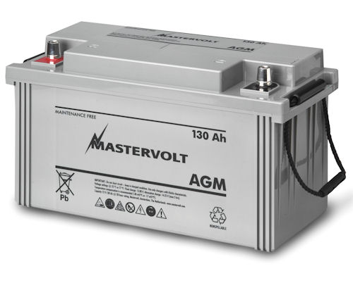 Polo-trakční baterie Mastervolt AGM 12/130 