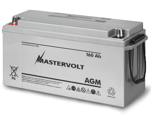 Polo-trakční baterie Mastervolt AGM 12/160 