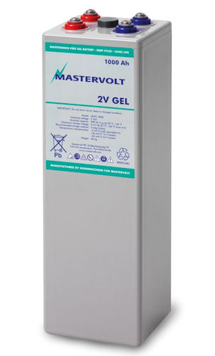 Gelová trakční baterie Mastervolt MVSV 2/1000 (gel) 