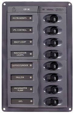 BEP 8 Way Circuit Breaker Panel 901V 