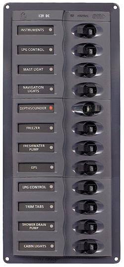 BEP 12 Way Circuit Breaker Panel 902NMV 