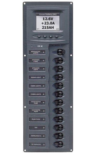 BEP 12 Way Circuit Breaker Panel 902V-DCSM 