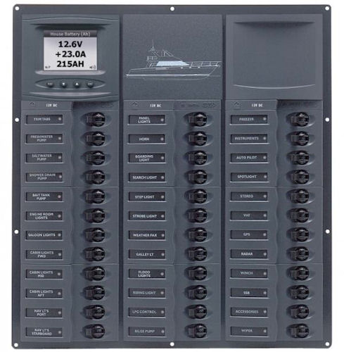 BEP 36 Way Cruiser Series Circuit Breaker Panel   