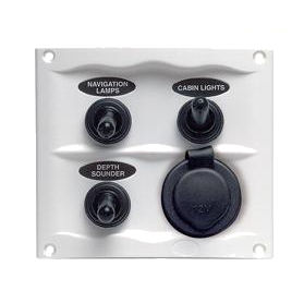 BEP 3 Way Water Proof Switch Panel 900-3WPSW   