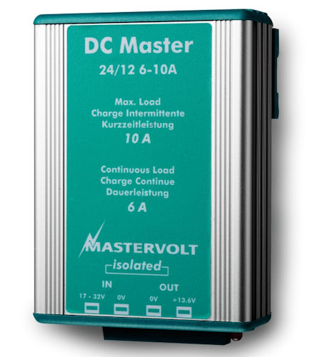 Galvanicky izolovaný měnič napětí Mastervolt DC Master 24/12 - 6A 